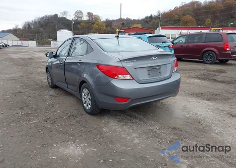 2016 Hyundai Accent Se из США, поврежденный, VIN KMHCT4AEXGU053812